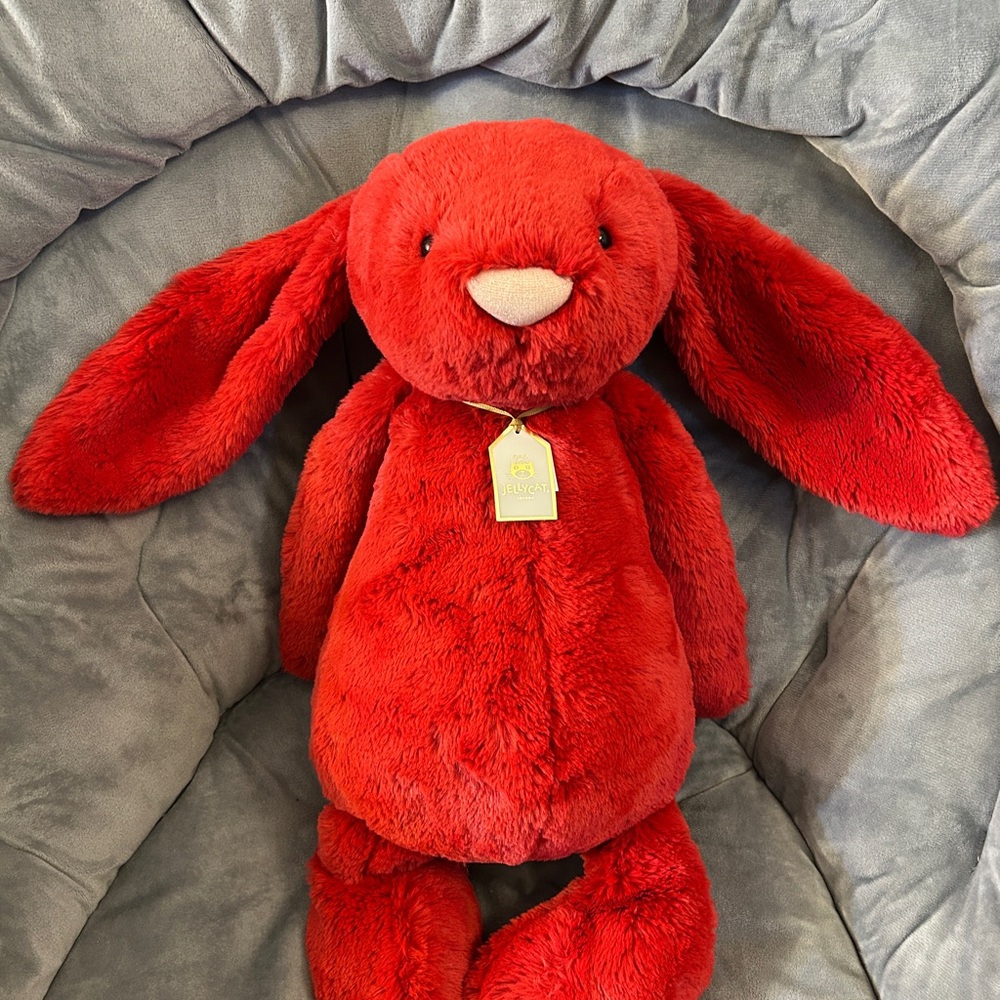 Jellycat BIG BASHFUL LUXE BUNNY SCARLETT